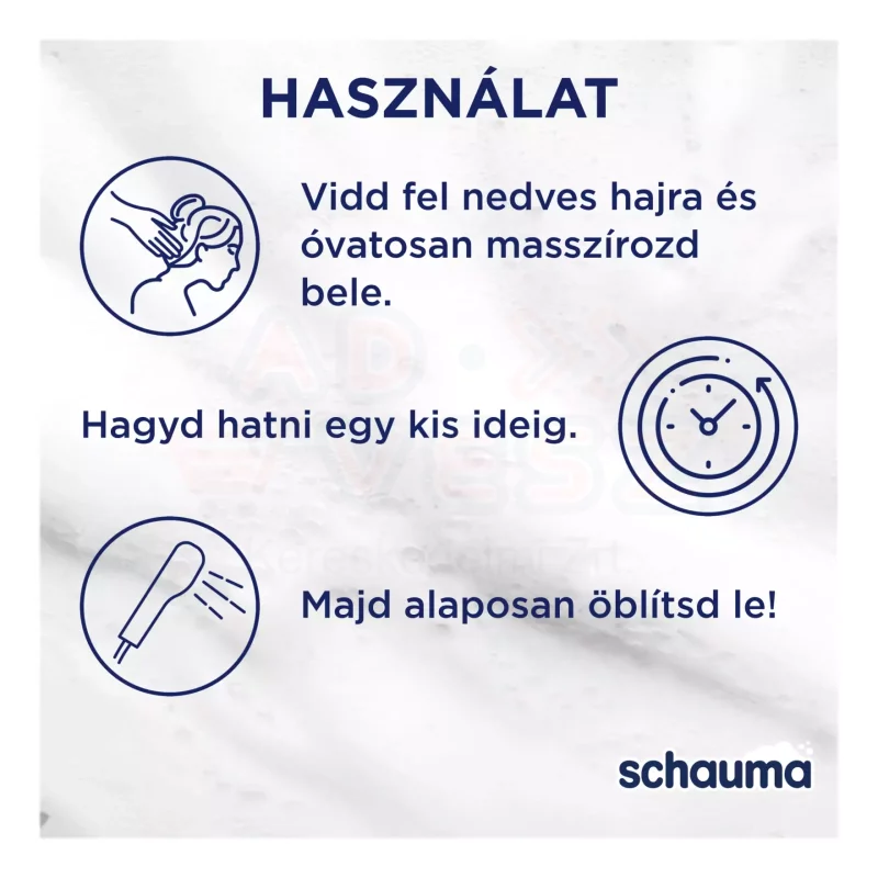 Schauma sampon 400 ml Moisture&Shine Kép