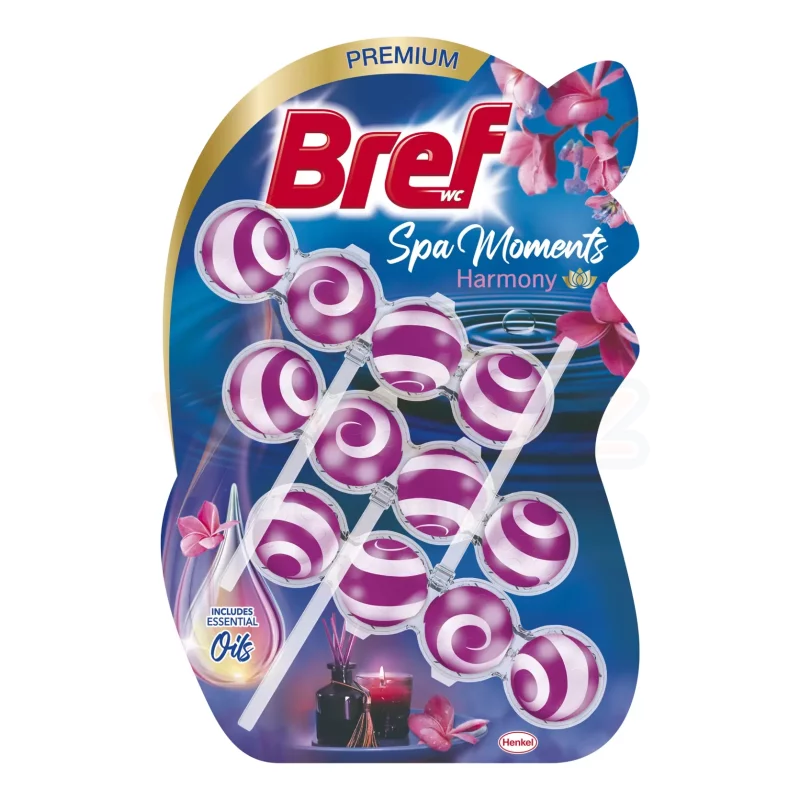 Bref Spa Moments WC frissítő 3x50 g Harmony Kép