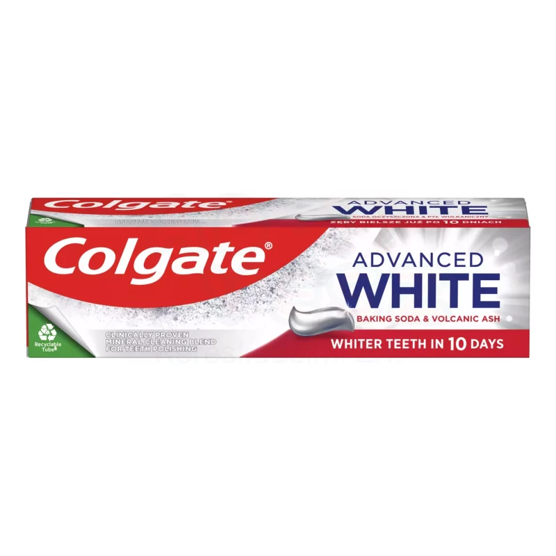 COLGATE fogkrém Advanced white Baking Soda 75 ml Kép