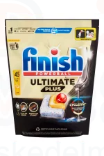 Finish Allin1 Ultimate Plus Tabletta 45 db Lemon Kép