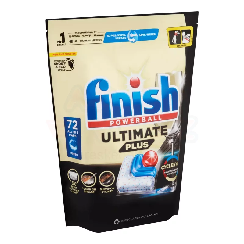Finish Allin1 Ultimate Plus Tabletta 72 db Regular Kép