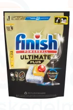 Finish Allin1 Ultimate Plus Tabletta 72 db Lemon Kép