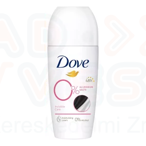 DOVE golyós dezodor 50 ml Invisible Care 0% aluminium