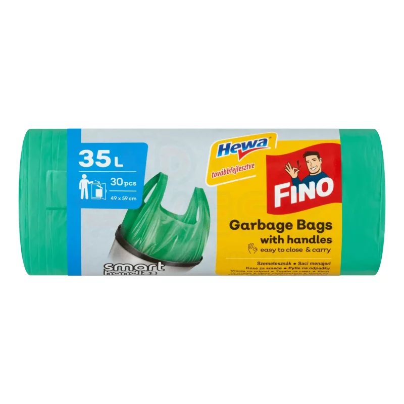 FINO Köthető füles szemeteszsák 35 L/ 30 db Kép
