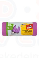 FINO Köthető füles szemeteszsák 60 L/ 20 db Kép
