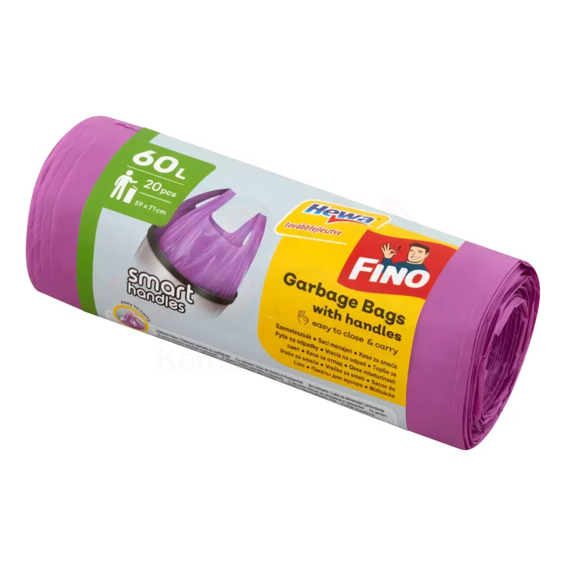 FINO Köthető füles szemeteszsák 60 L/ 20 db Kép