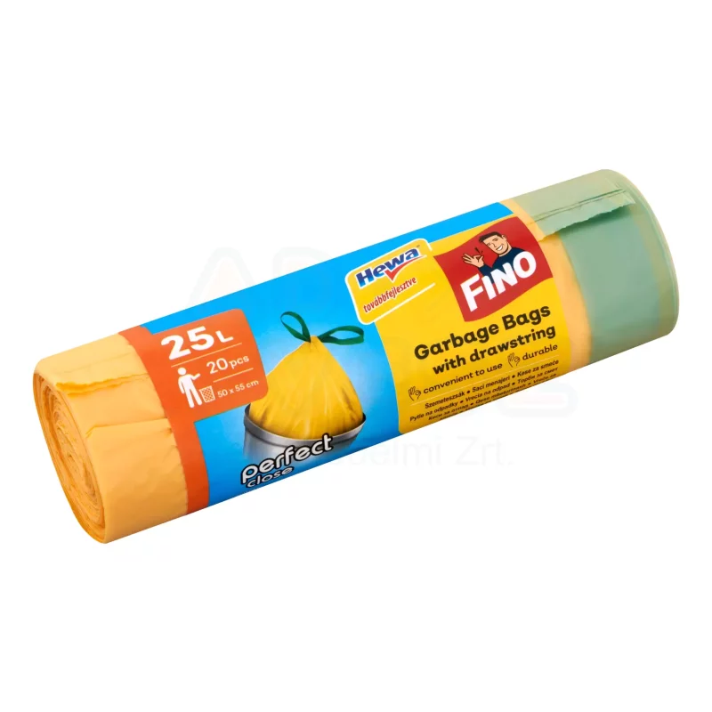 FINO Perfect Close Szemeteszsák önzáró szalagos 25 L/ 20 db Kép