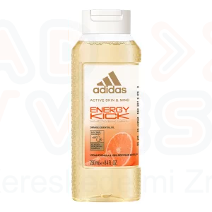 ADIDAS Női Tusfürdő 250 ml Active Skin&Mind Energy Kick