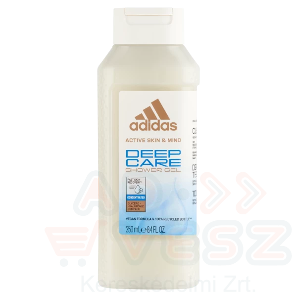 ADIDAS Uniszex Tusfürdő 250 ml Active Skin&Mind Deep Care Kép
