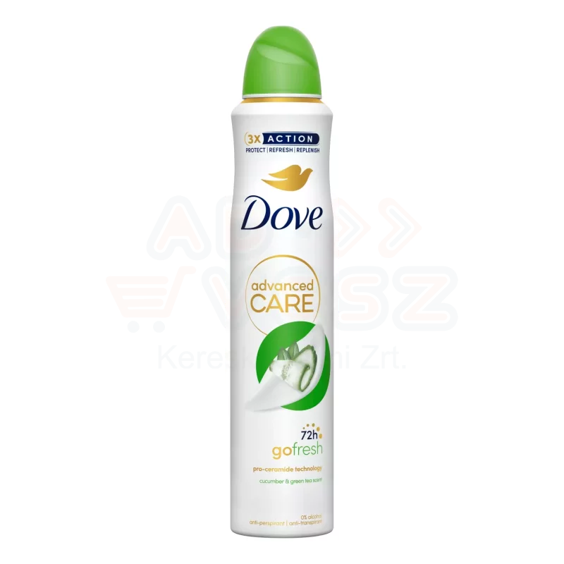 DOVE Go Fresh izzadásgátló dezodor 200 ml Uborka & zöld tea Kép