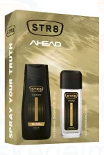 STR8 AHEAD ajándékcsomag (natural spray+tusfürdő) 2025 Kép