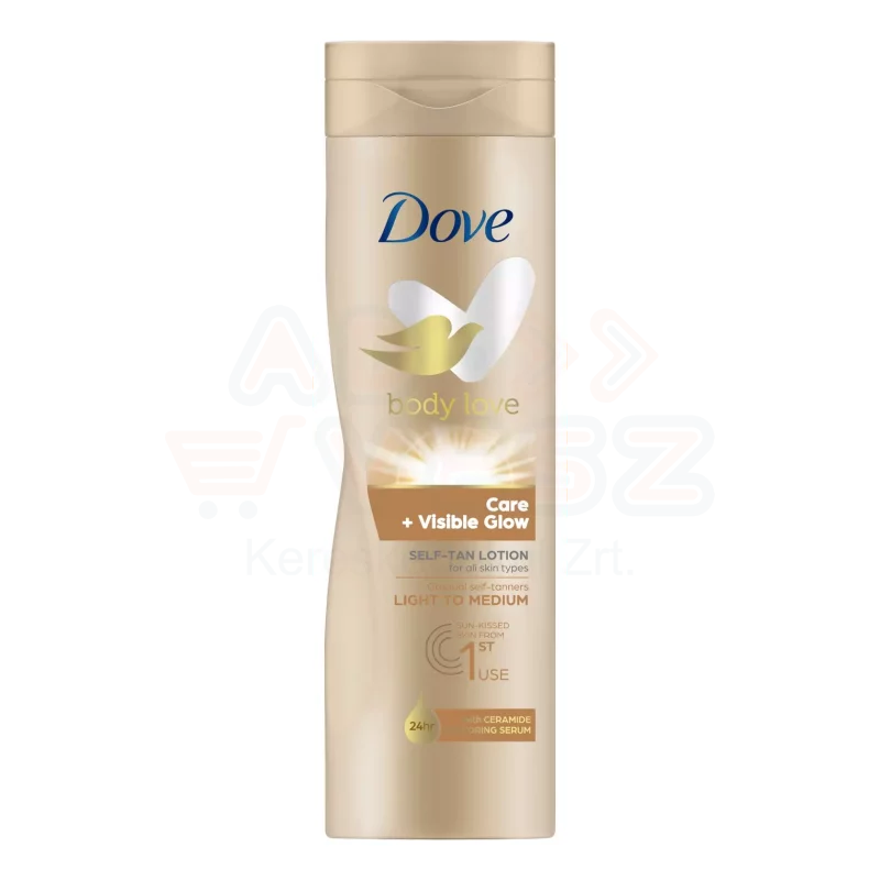 DOVE testápoló 250 ml Önbarnító-világos Kép