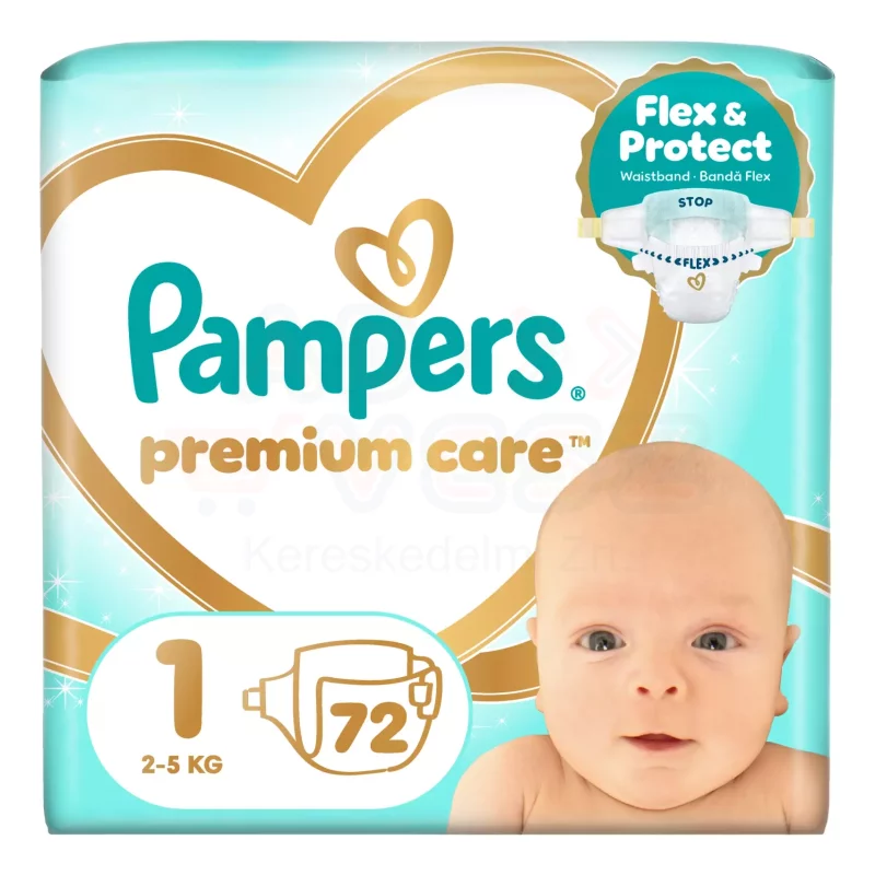 Pampers Premium Care pelenka 1méret 72 db Kép
