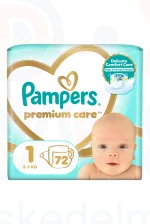 Pampers Premium Care pelenka 1méret 72 db Kép