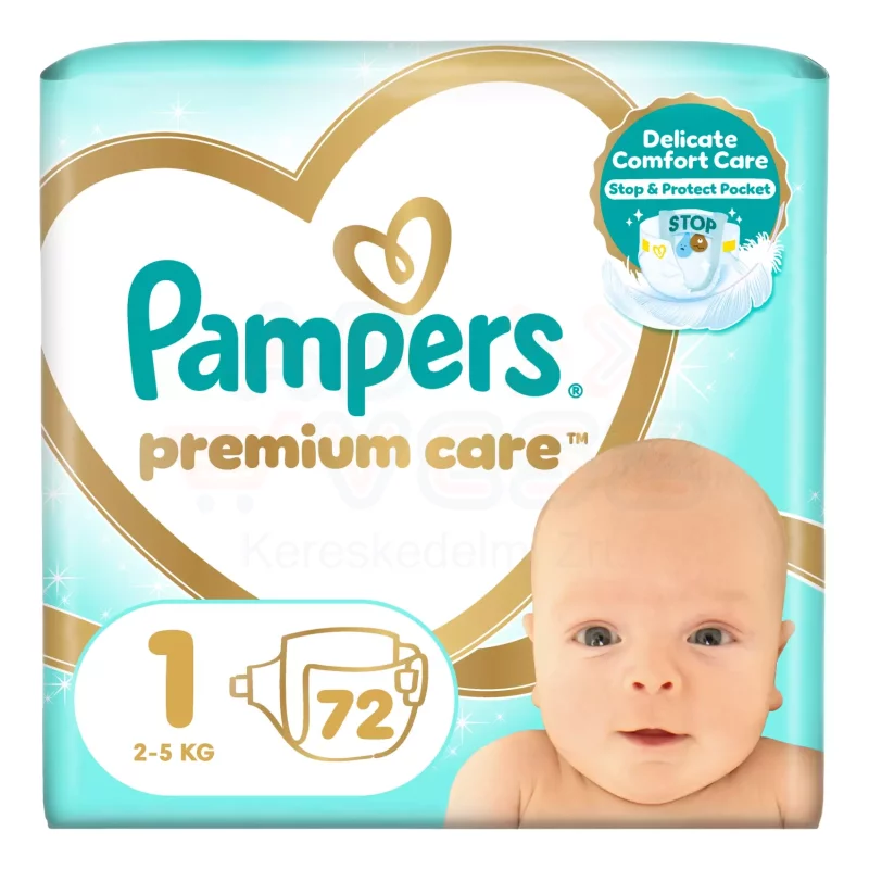 Pampers Premium Care pelenka 1méret 72 db Kép
