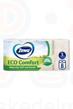 Zewa Eco Comfort toalettpapír 3 rétegű 8 tekercs Kép