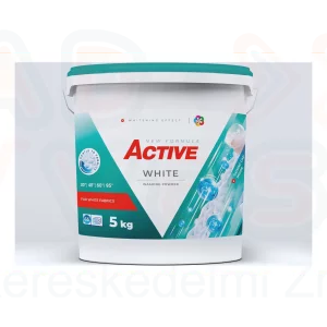 Active mosópor 5 kg vödrös White (65 mosás)