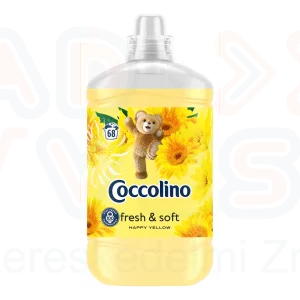 COCCOLINO öblítőkoncentrátum 1700 ml Happy Yellow