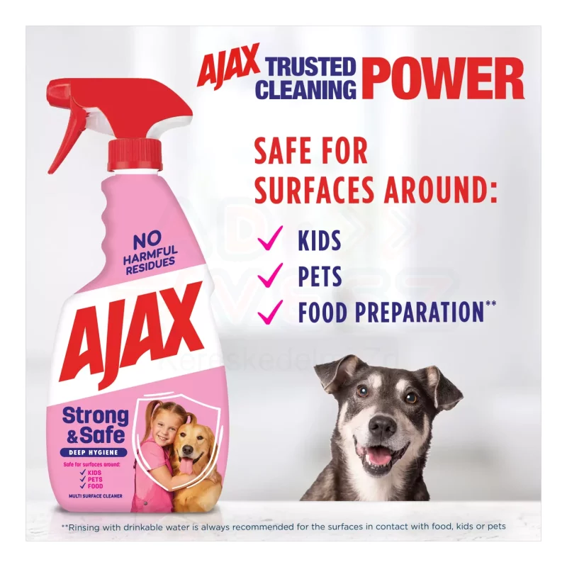 AJAX spray Strong&Safe antibakteriális 500 ml Kép