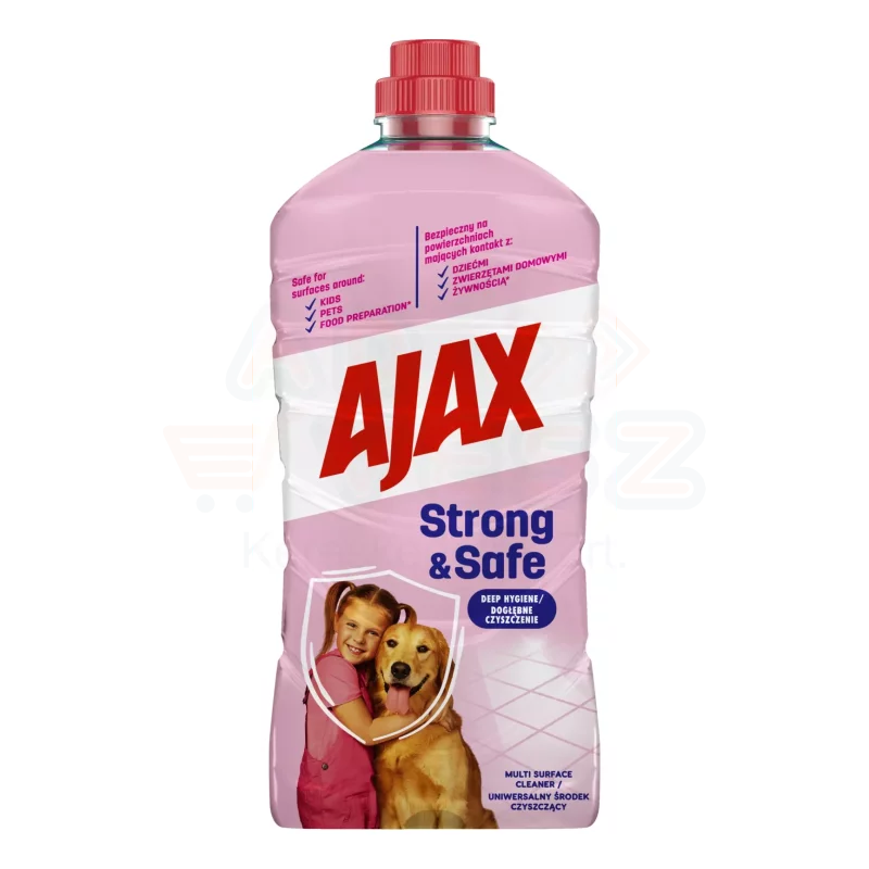 AJAX Strong&Safe antibakteriális általános tisztítószer 1 l Kép