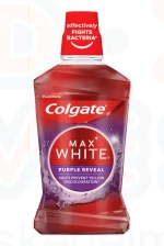 COLGATE szájvíz Max white Purple Whitening 500 ml Kép