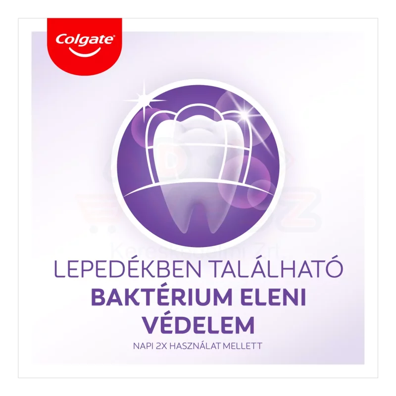 COLGATE szájvíz Max white Purple Whitening 500 ml Kép