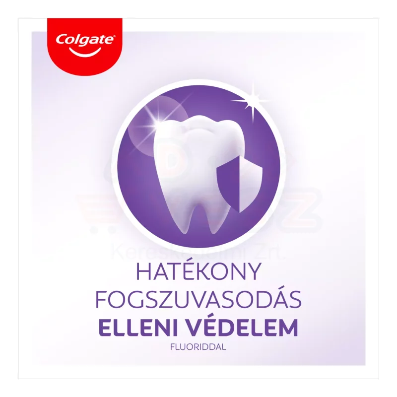 COLGATE szájvíz Max white Purple Whitening 500 ml Kép
