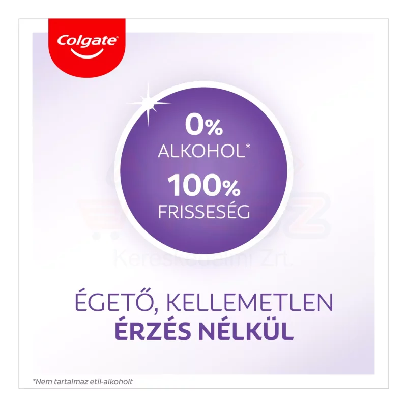 COLGATE szájvíz Max white Purple Whitening 500 ml Kép