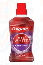 COLGATE szájvíz Max white Purple Whitening 500 ml Kép