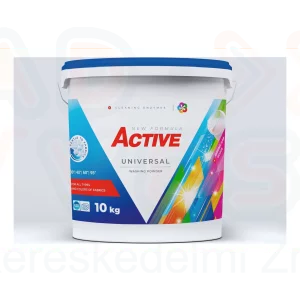 Active mosópor 10 kg Universal vödrös (130 mosás)