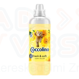COCCOLINO öblítőkoncentrátum 975 ml Happy Yellow