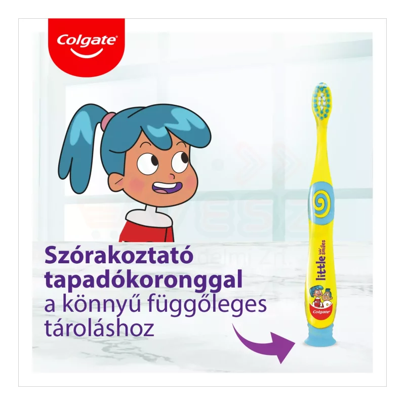 COLGATE gyerek fogkefe 3-5 Little Kids Smile Duo Kép
