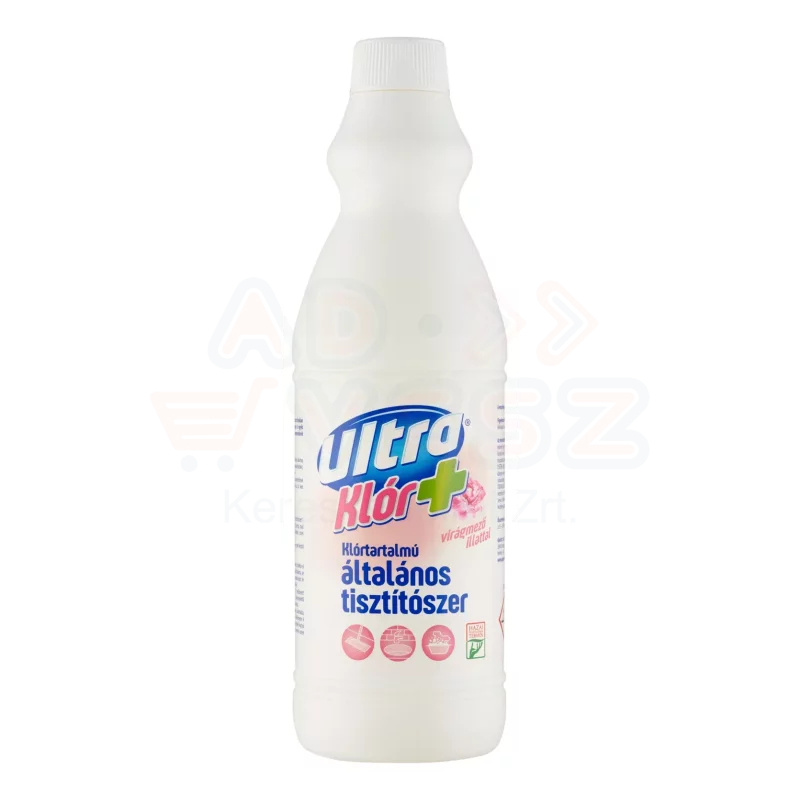 ULTRA Klór+Klóros Felülettisztító szer 1 l Virágmező Kép