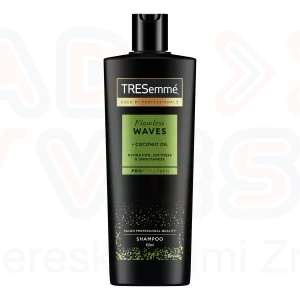 TRESEMMÉ sampon 400 ml Flawless Waves hullámos/göndör hajra