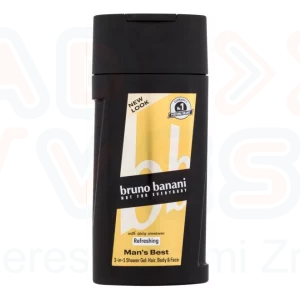 BRUNO BANANI férfi tusfürdő 250 ml Man's Best