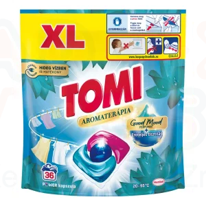 Tomi Power Caps mosókapszula 36 db Aromaterápia Lótusz & mandula
