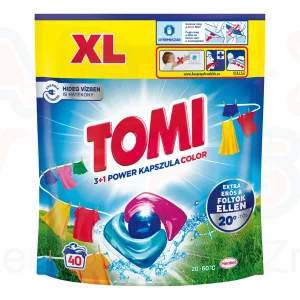Tomi Power Caps mosókapszula 40 db Color