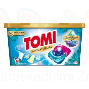 Tomi Power Caps mosókapszula 13 db Aromaterápia Lótusz és Mandula