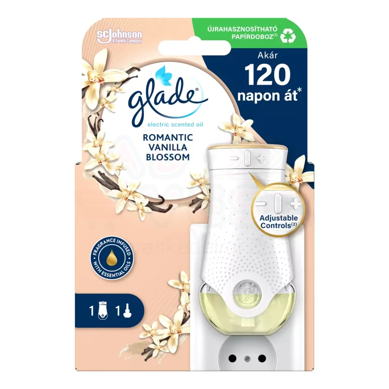 Glade® elektromos készülék 20 ml Romantic Vanilla Blossom Kép