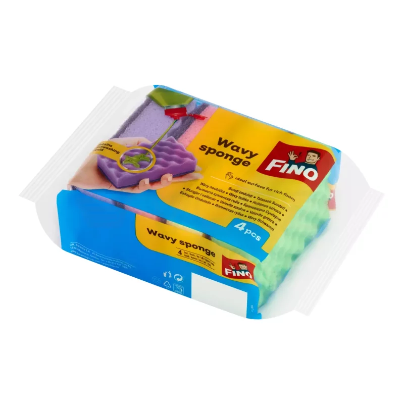 FINO Hullámos szivacs 4 db Kép