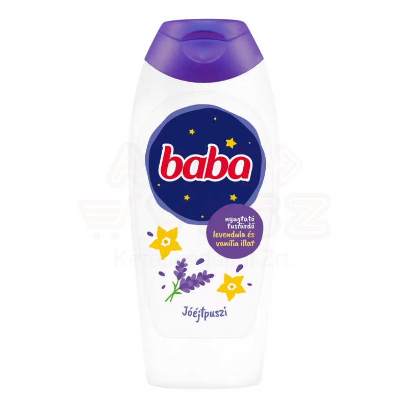BABA tusfürdő 400 ml Levendula és vanília Kép