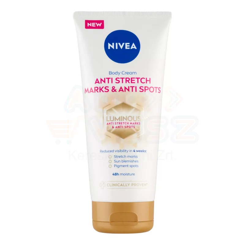 NIVEA Luminous 630 Testápoló 200 ml Anti Stretch Marks Kép