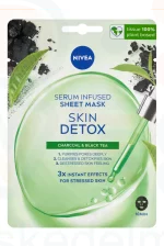 NIVEA Skin Detox Szérummal Átitatott Fátyolmaszk 1 db Kép