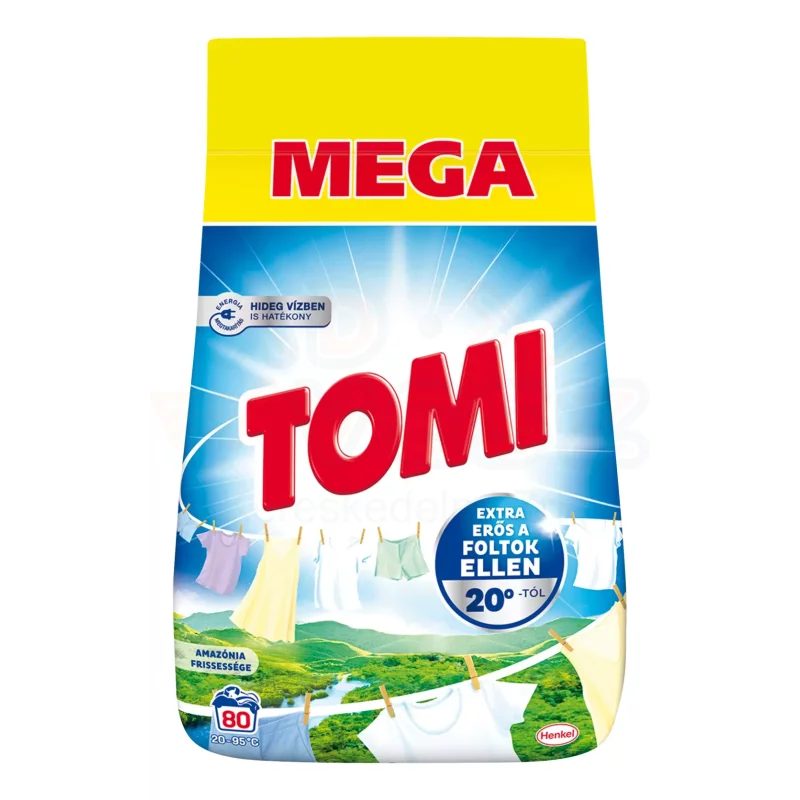 Tomi mosópor 4,4 kg Amazónia (80mosás) Kép