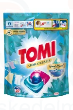 Tomi Power Caps mosókapszula 22 db Aromaterápia Lótusz & mandula Kép