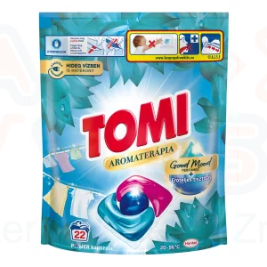 Tomi Power Caps mosókapszula 22 db Aromaterápia Lótusz & mandula