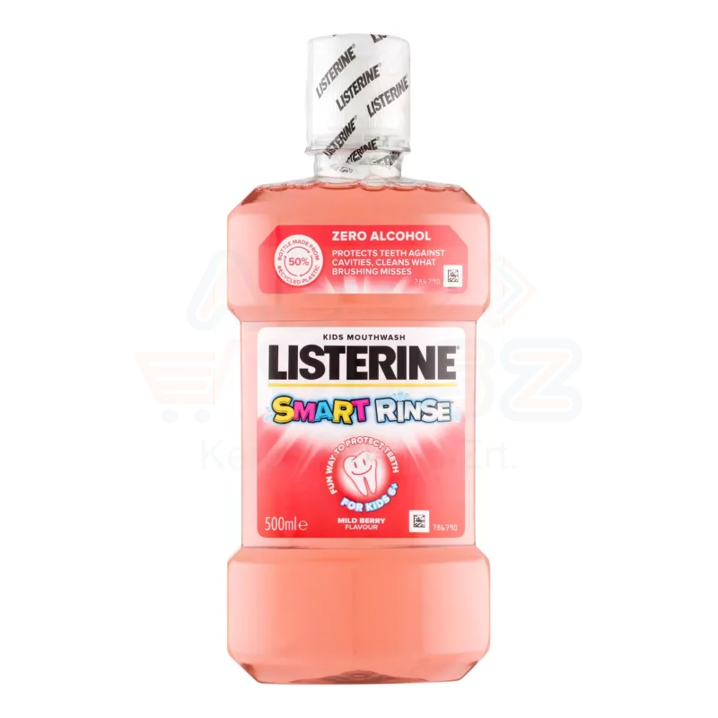 LISTERINE szájvíz 500 ml Smart Rinse Mild Berry Kép