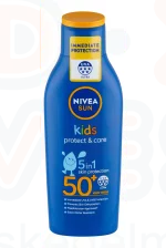 NIVEA SUN FF50+ Kids Hidratáló Gyermek Naptej 200 ml Kép