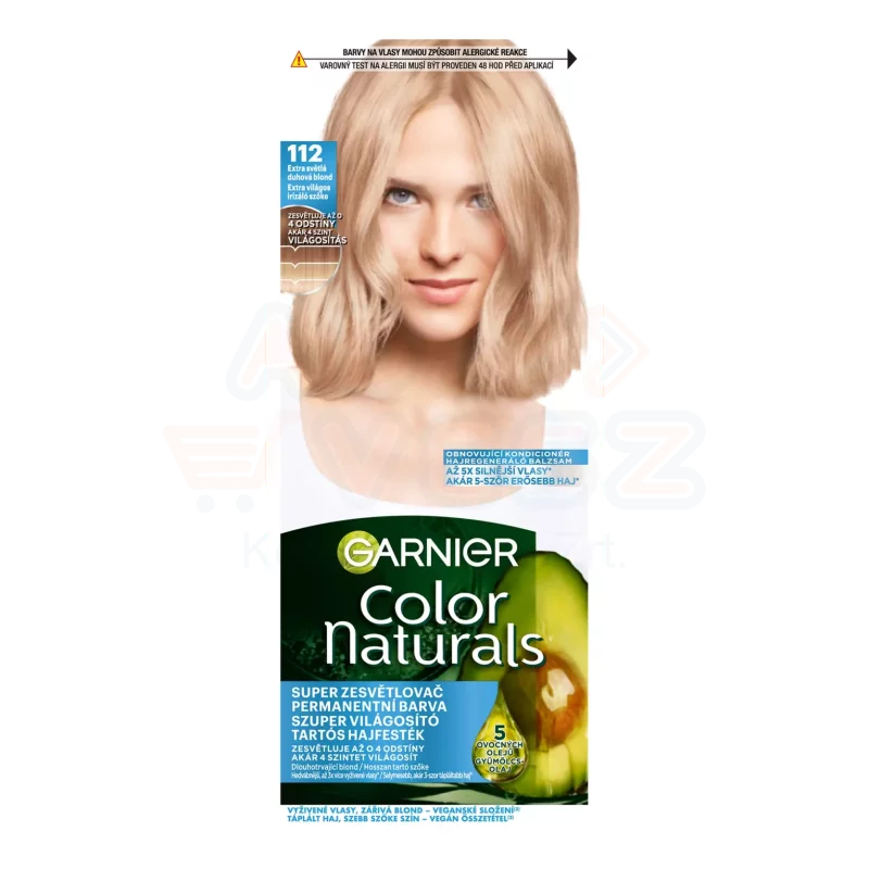 GARNIER Color Naturals Hajfesték 112 Extra Világos Jégszőke Kép