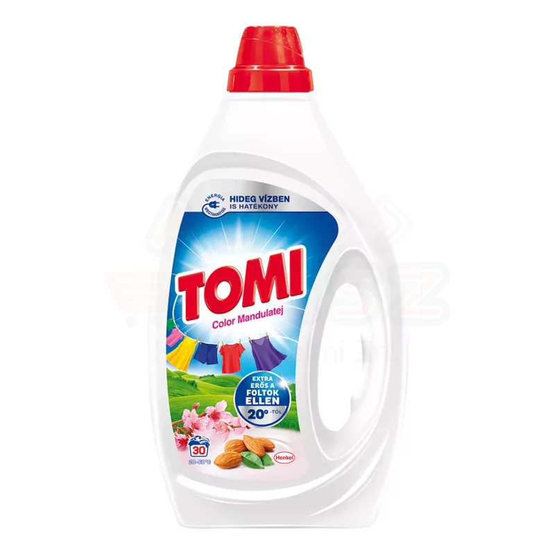 Tomi gél 1,35 l Color Mandulatej (30mosás) Kép